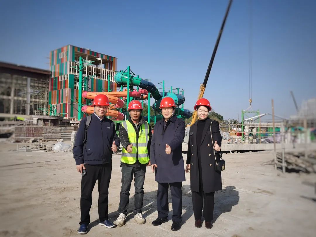 快讯 | leyu.乐鱼游乐董事长一行视察南北湖开元森泊水乐园项目进展情况